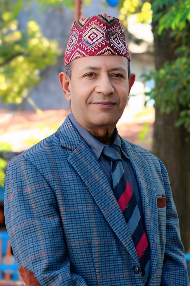 Kishore Bahadur KC - Principal of Alpine Valley School